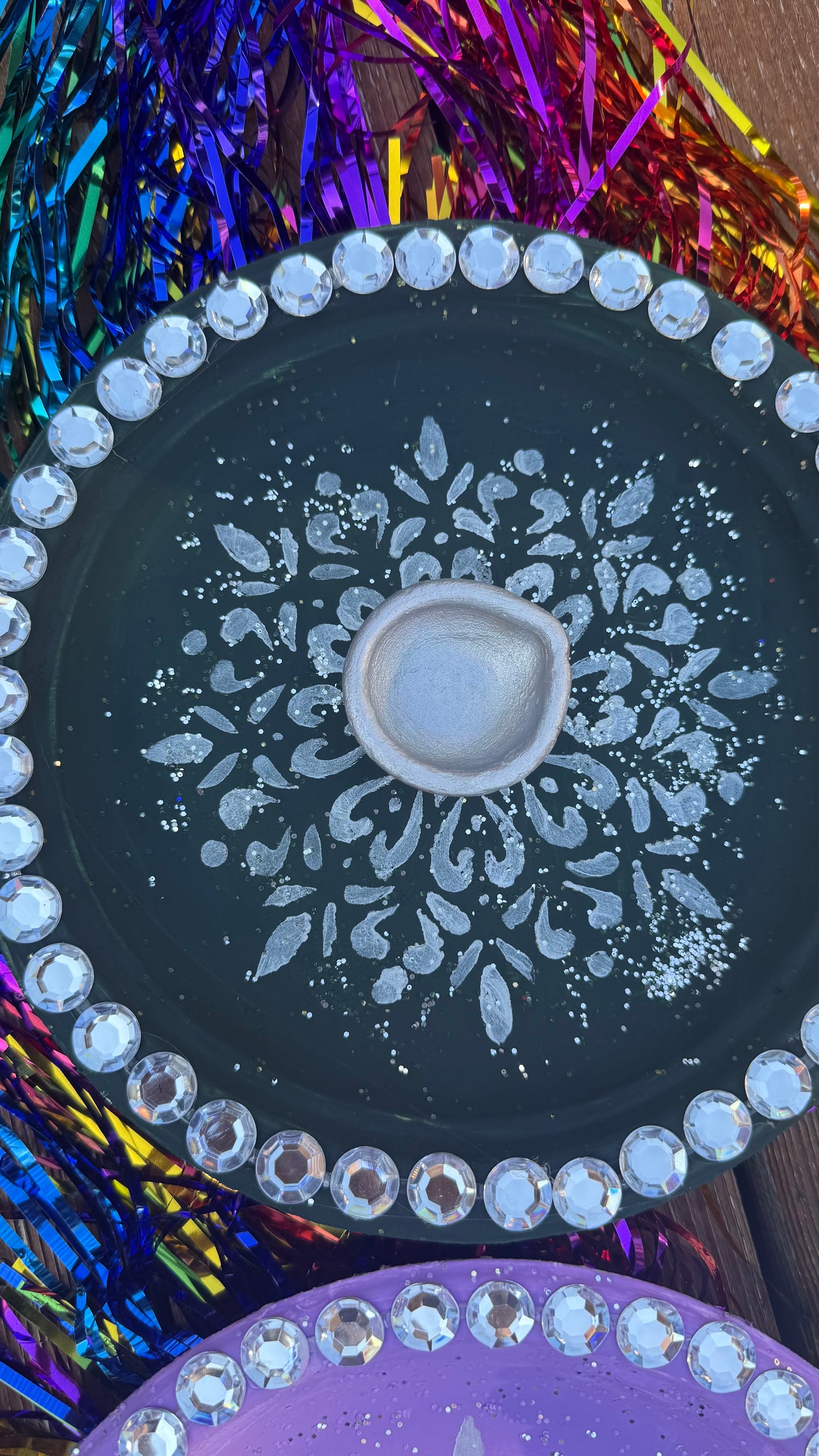 Custom paper Mehndi plates