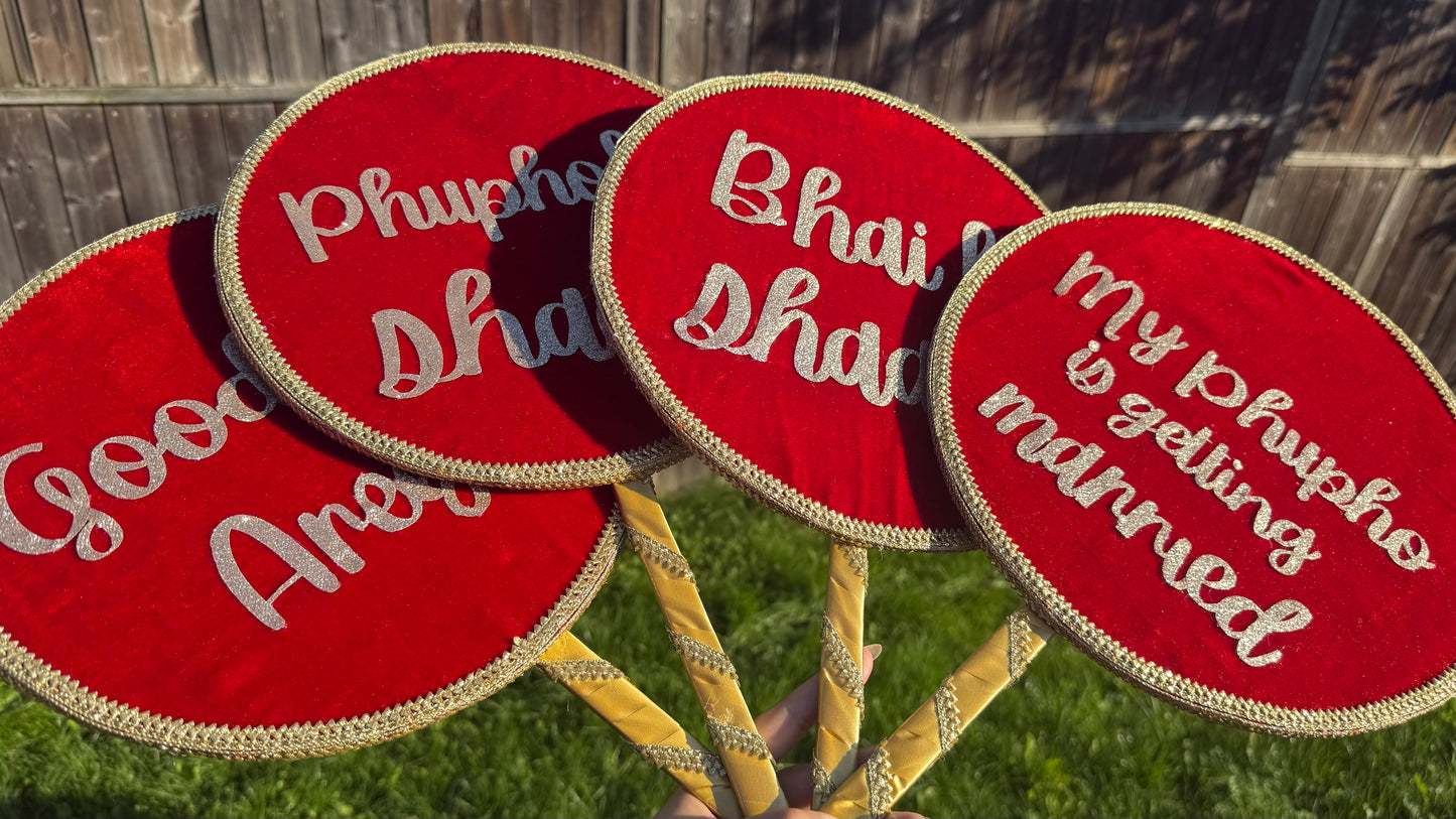 Luxury Wedding Prop Signs